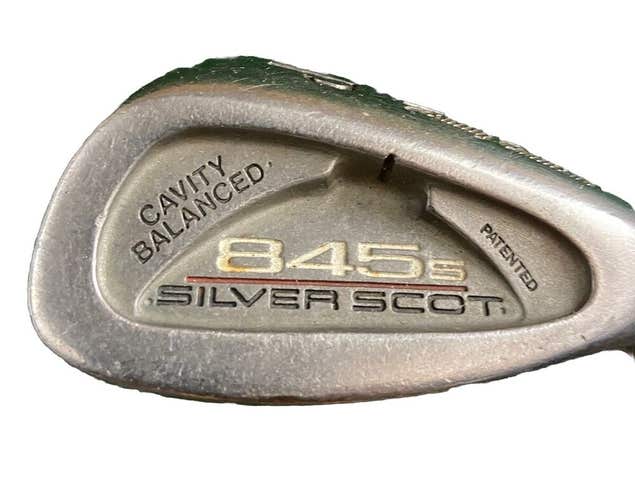 Tommy Armour 845s Silver Scot Pitching Wedge Stiff Steel 35.5" New Grip Men RH