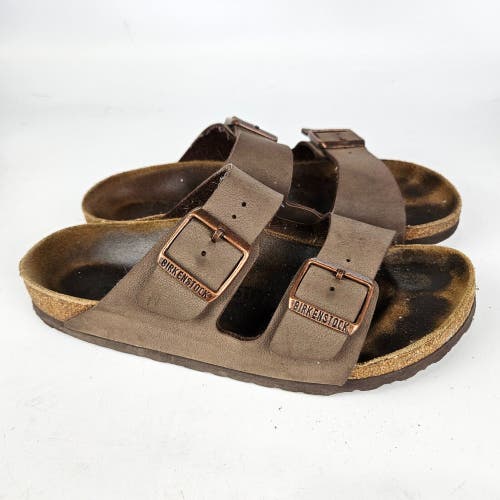 Birkenstock Arizona Mocha Brown Slide Sandals Shoe Women's Size: 39 / 8