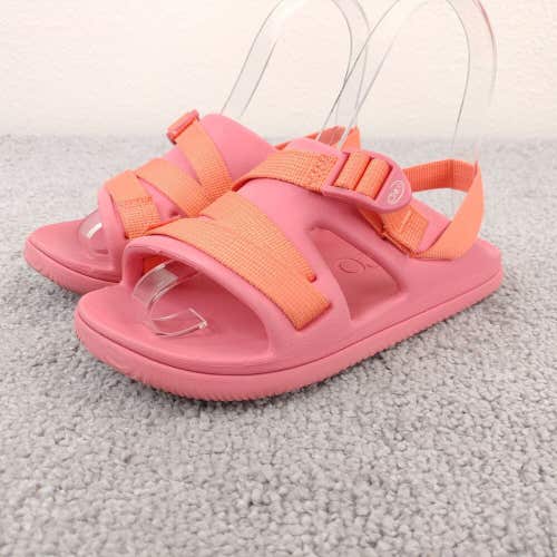 Chaco Chillos Sport Sandals Girls 1Y Shoes Pink Outdoor Adventure Slingback