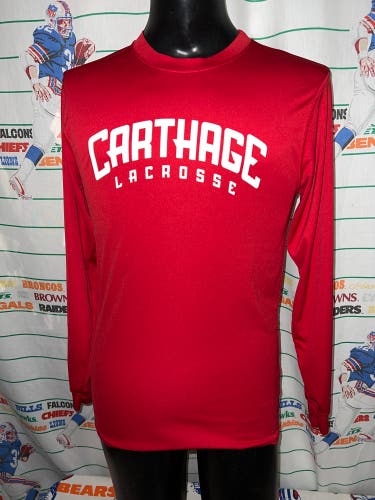 Carthage College Lacrosse Long Sleeve Compression Shirt Medium