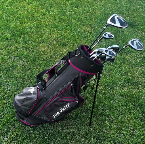 Left Handed Top Flight Golf Clubs