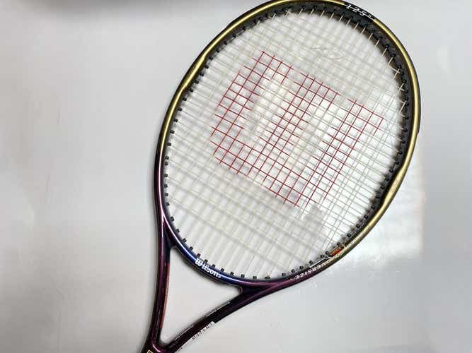 Used Wilson Super Quad Stretch 4 3 8" Tennis Racquets
