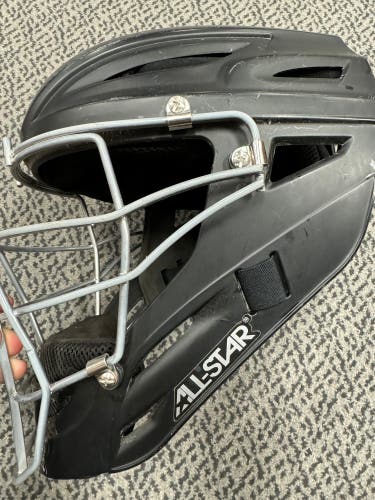 Used All-Star Black MVP 2500 (size 7-7.5”) catch mask
