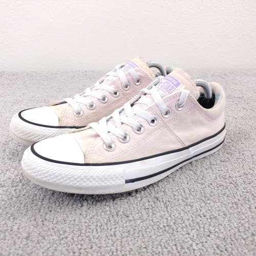 Converse All Star Madison Ox Womens 7 Shoes Low Top Canvas Pink White Sneakers