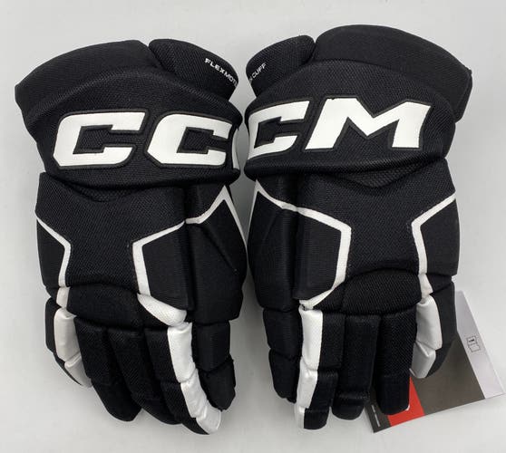 NEW CCM Tacks AS580 Gloves, Black/White, 14"