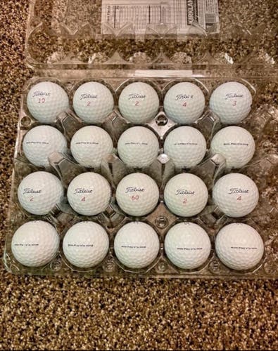 20 Titleist Pro V1x Golf Balls - 5A MINT CONDITION ONLY