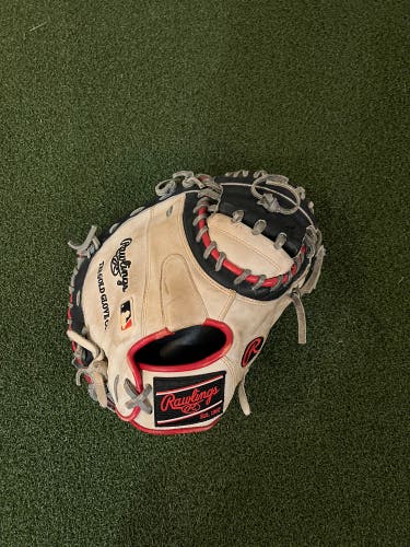 Used  Catcher's 33” Heart of the Hide Baseball Glove