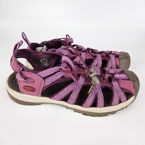 Keen Whisper Women's 10 Waterproof Hiking Sport Sandals Grape Wine Purple