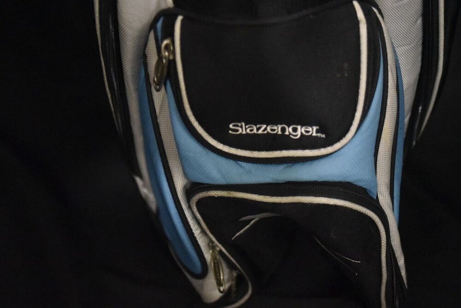 SLAZENGER BLUE GOLF BAG 34 IN 7 WAY