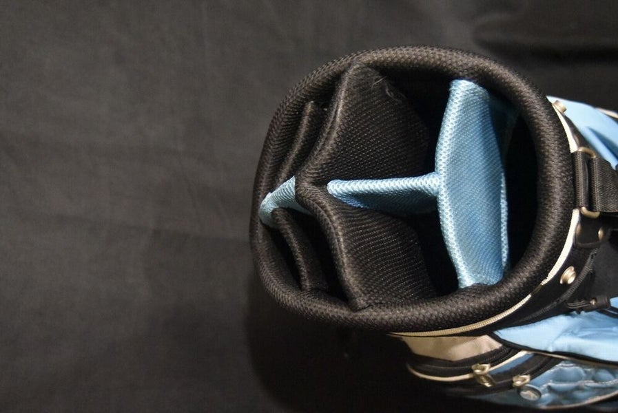 SLAZENGER BLUE GOLF BAG 34 IN 7 WAY