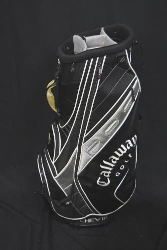 CALLAWAY CHEV18 GOLF BAG WITH RAIN COVER, 34 IN, 4 WAY