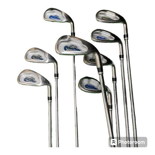 Heathway Golf ET-11 Professional Iron Set 4-PW + SW Regular Flex Steel Shafts RH