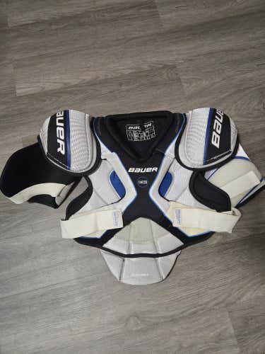 Used Large Bauer One55 Shoulder Pads
