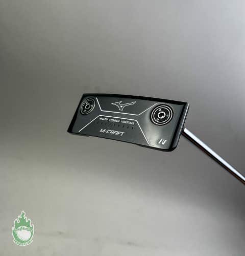 Used Right Handed Mizuno M Craft IV Black Ion 35.5" Putter Steel Golf Club