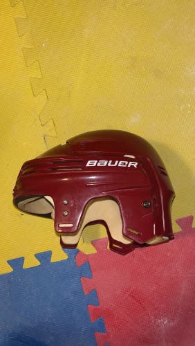 Rare Bauer Reakt-4500 Helmet Pro stock Bulldogs