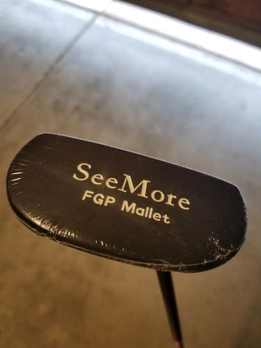 New Men's SeeMore Mallet FGP Right Handed Putter 35"