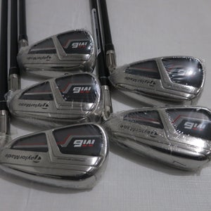TaylorMade M6 Iron Set - 6-PW - KBS TGI 60 Regular Graphite -0.5" Short - NEW