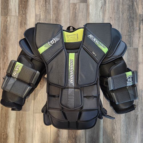 Large Warrior Ritual X4 Pro+ Goalie Chest Protector Pro Stock