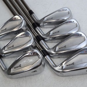 Srixon ZX4 5-PW,AW Iron Set Right Senior Flex Recoil ES 760 F2 Graphite  #175478