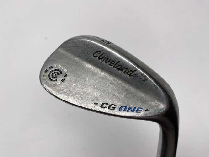 Cleveland CG ONE Lob Wedge 60* 10 Bounce Traction Wedge Steel Mens RH