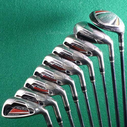 Tommy Armour Silver Scot Stainless 3H, 4-PW & SW Iron Set Factory Regular