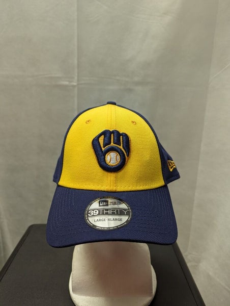 NWS Milwaukee Brewers New Era 39thirty Hat L/XL MLB