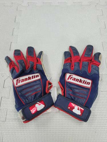 Used Franklin M L Batting Gloves