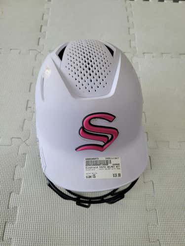 Used Evoshield Youth Helmet With Mask One Size Baseball And Softball Helmets