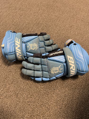 Used Brine King Lacrosse Gloves