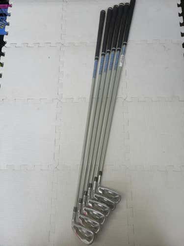 Used Tommy Armour Silver Scott 6i-sw Ladies Flex Graphite Shaft Iron Sets