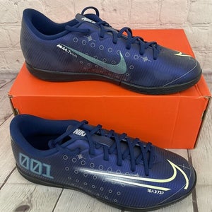 Nike CJ1175 401 JR Vapor 13 Academy MDS IC Youth Soccer Shoes Blue White US 5.5Y