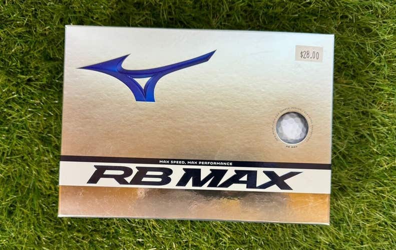 NEW Mizuno RB MAX Golf Balls 12ct. FREE SHIPPING.
