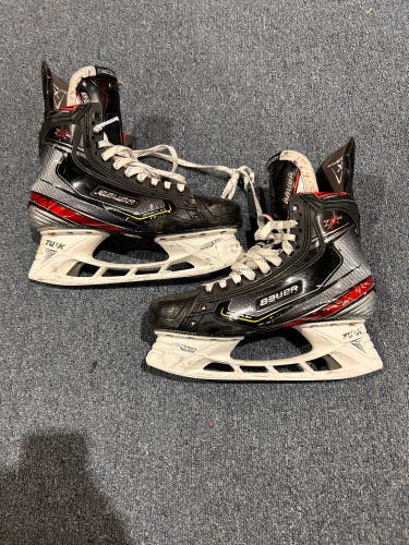 Game Used Bauer Vapor 2X PRO Pro Stock Skates Colorado Avalanche Rantanen 9.5 EE