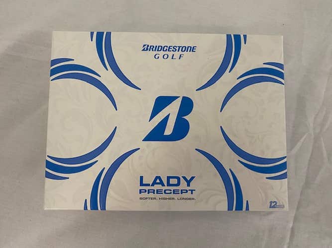 Bridgestone Lady Precept Golf Balls (White, 12pk) 2021 NEW