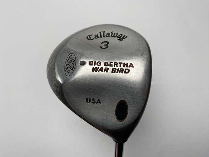Callaway Big Bertha Warbird 3 Fairway Wood 15* Memphis "10" Regular RH