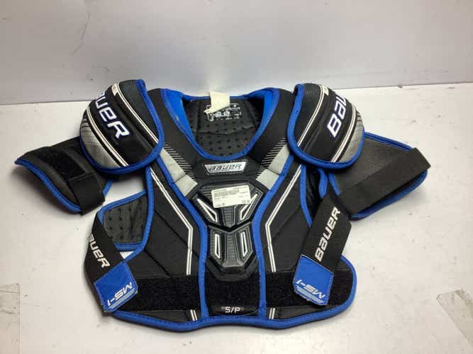 Used Bauer Ms-1 Sm Hockey Shoulder Pads