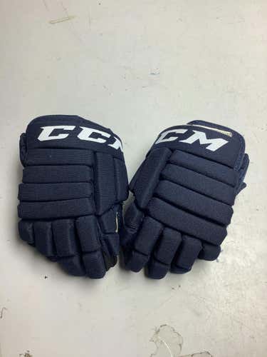 Used Ccm Ltp Capitals 9" Hockey Shin Guards