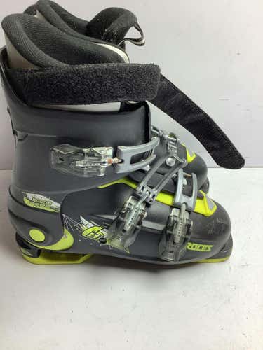 Used Roces 6in1 Mp 22.5-25.5 225 Mp - J04.5 - W5.5 Boys' Downhill Ski Boots