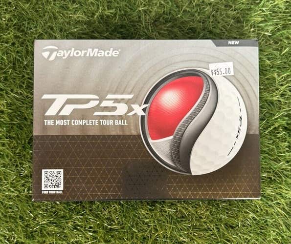 NEW TaylorMade TP5x White Golf Balls. FREE SHIPPING.
