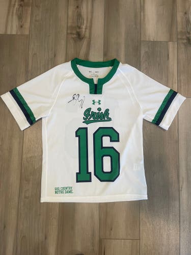 Sergio Perkovic autographed Notre Dame Jersey
