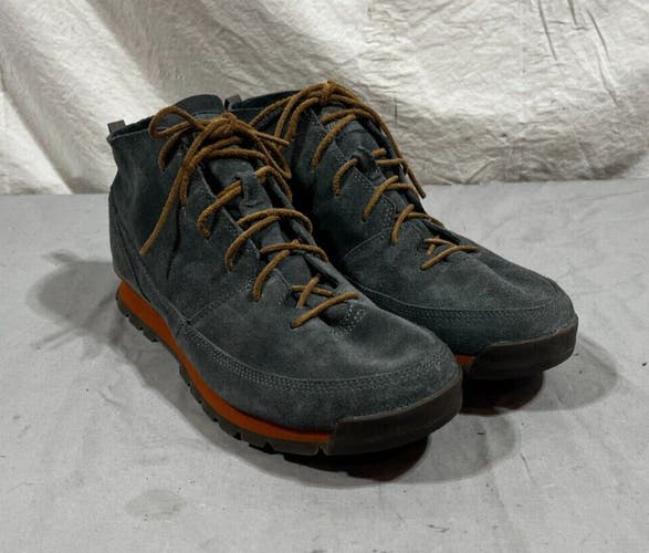 The North Face Soft Gray Suede Leather Chukka Boot US Men's 13 EU 47 EXCELLENT