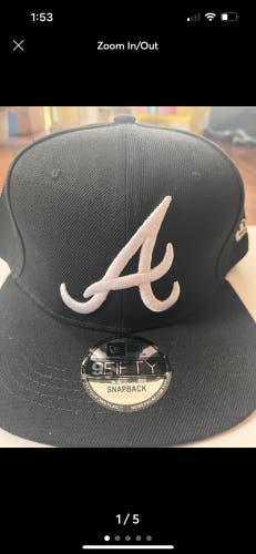 MLB Atlanta Braves SnapBack Hat New Era 9Fifty