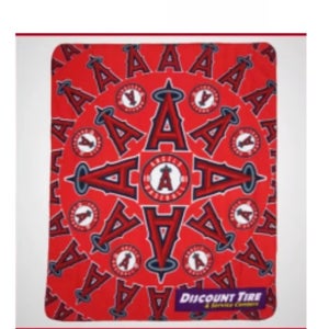 LA ANGELS OF ANAHEIM Blanket: One-size