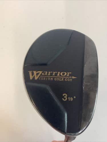 Warrior Golf 3-Hybrid 19* With Graphite Shaft