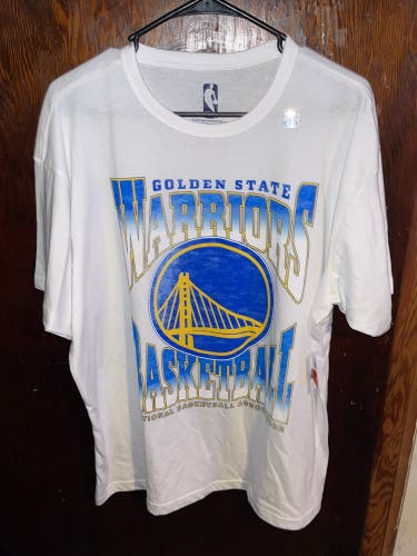 NBA Golden State Warriors Basketball Graphic T Shirt Mens Size Large Brand New With Tags