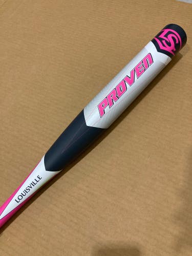 Pink Used 2020 Louisville Slugger Proven Bat (-12) Composite 18 oz 31"