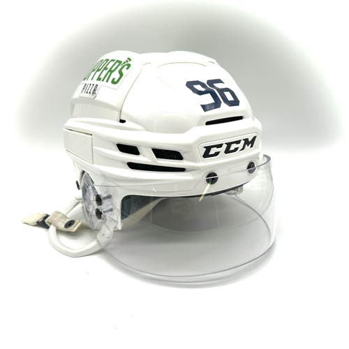 CCM Super Tacks X - Used NCAA Pro Stock Helmet (White)