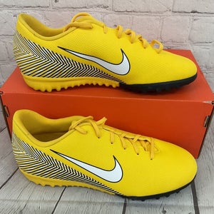 Nike AO9476 710 JR Vapor 12 Academy GS NJR TF Youth Soccer Shoe Amarillo US 5.5Y