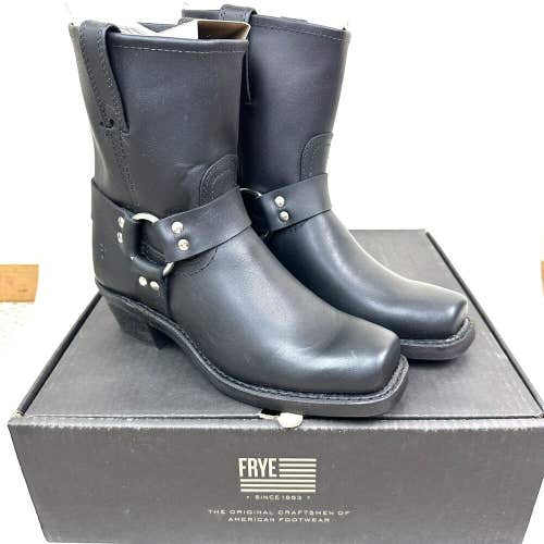 NEW Frye Womens Harness 8R Pull On Square Toe Boots Size 7.5