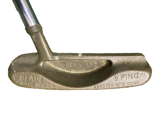 Ping Y-Blade Putter Karsten Mfg. Corp. Phoenix 85029 RH Steel 35" Vintage Grip